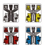 Mountain Bicycle Fork Decal Stickers for FOX-Factory 32 Elite